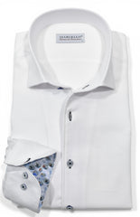 DS125 Manhattan White Diamond Shirt