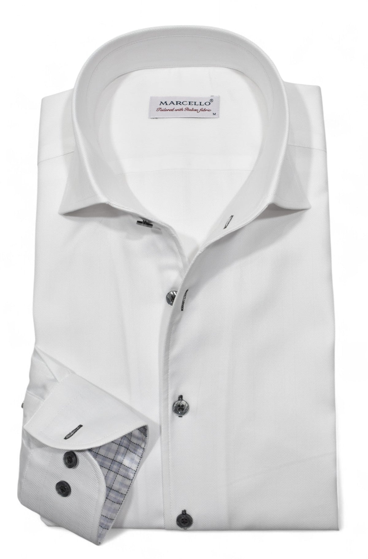 DS126 Tonal White Check