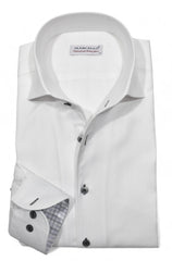 DS126 Tonal White Check