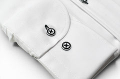 DS127 27 Dice Tonal White Shirt