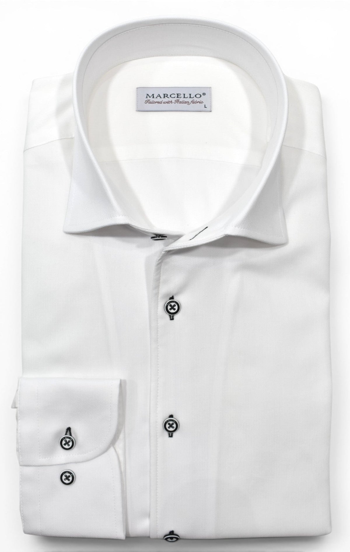 DS127 27 Dice Tonal White Shirt