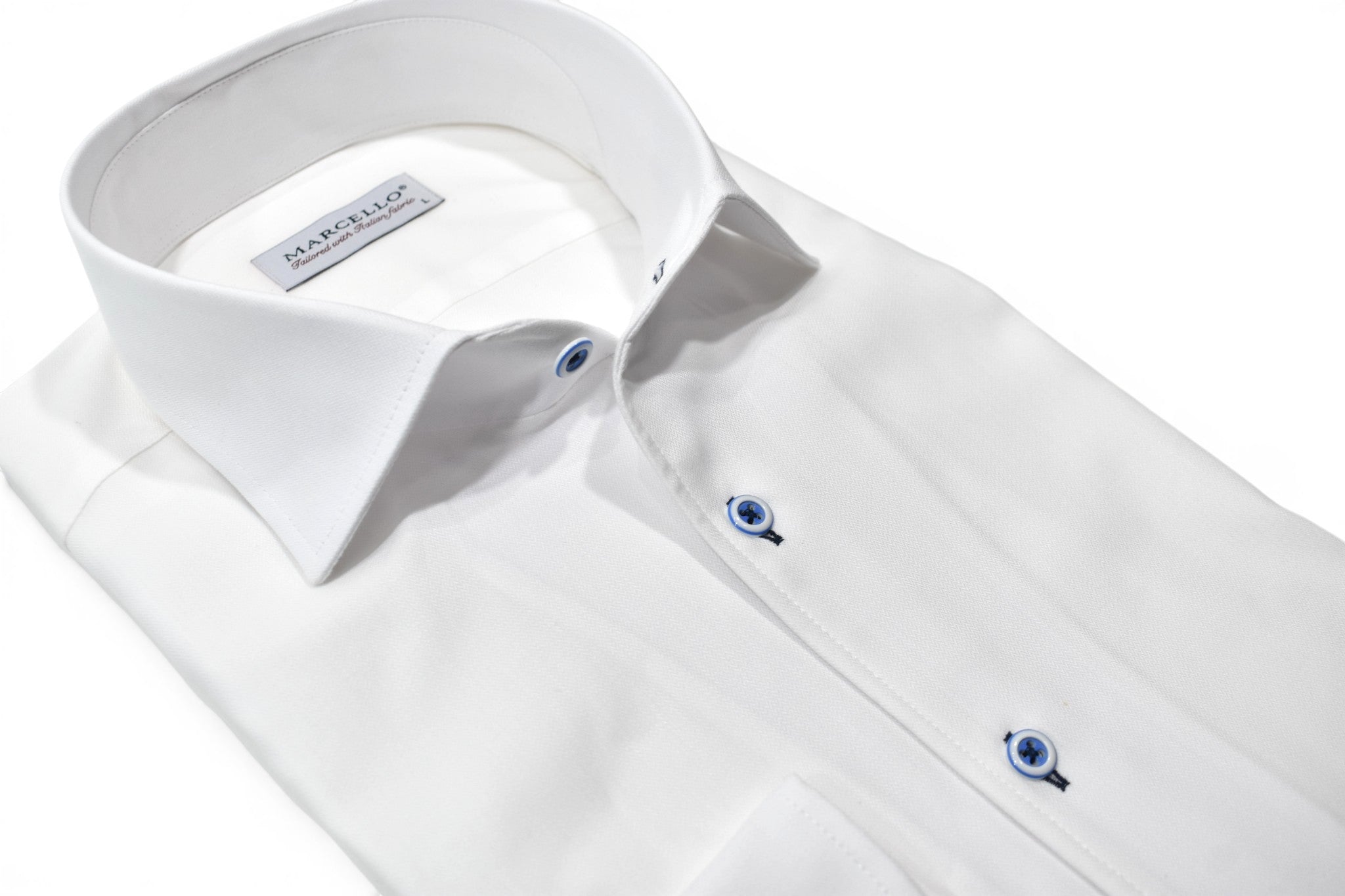 DS127 33 Sky Tonal White Shirt