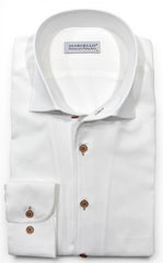 DS127 47 Honey Tonal White Shirt
