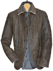 ZM3603 Marlon Suede Car Coat