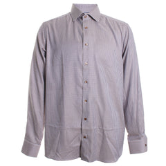Brown Houndstooth Shirt