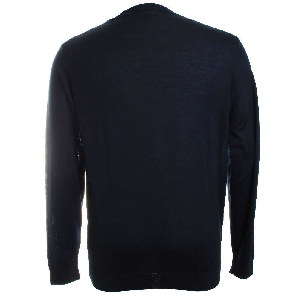 Textured Crew Neck Sweater
