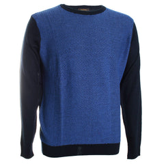 Textured Crew Neck Sweater