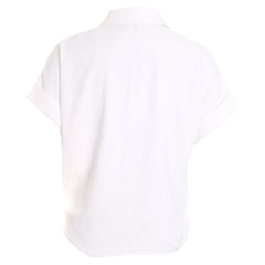 Knotted Button Down Shirt