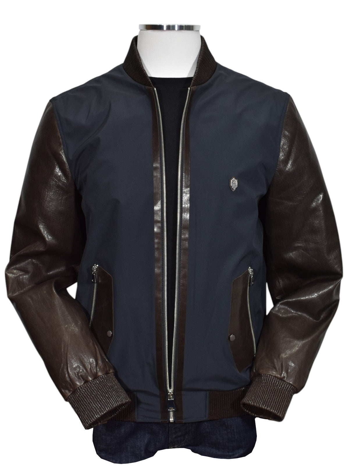 J230 Microfiber Leather Engineered Jacket