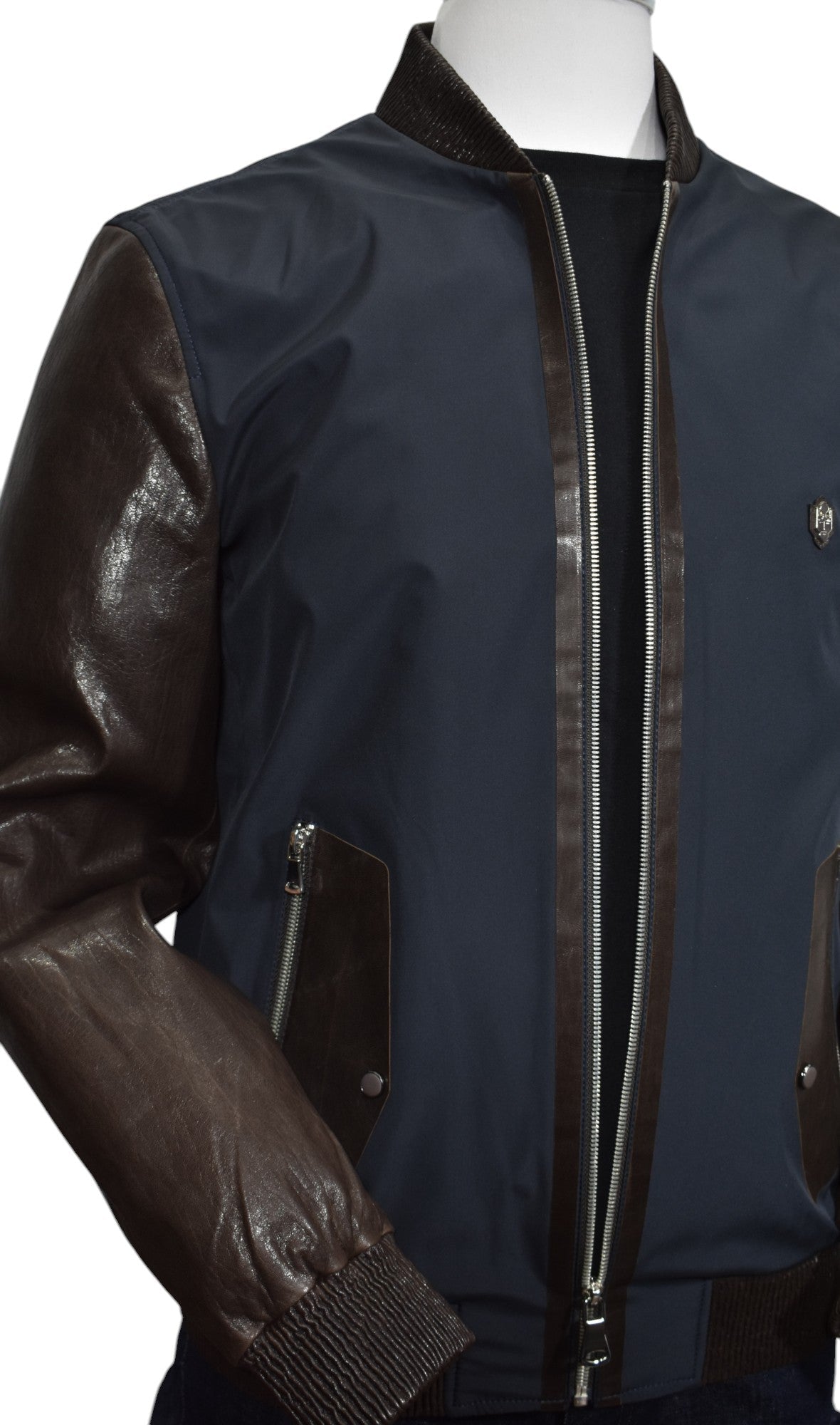 J230 Microfiber Leather Engineered Jacket