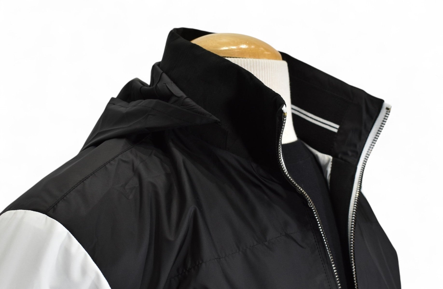 J447 Engineered Microfiber Coat Black