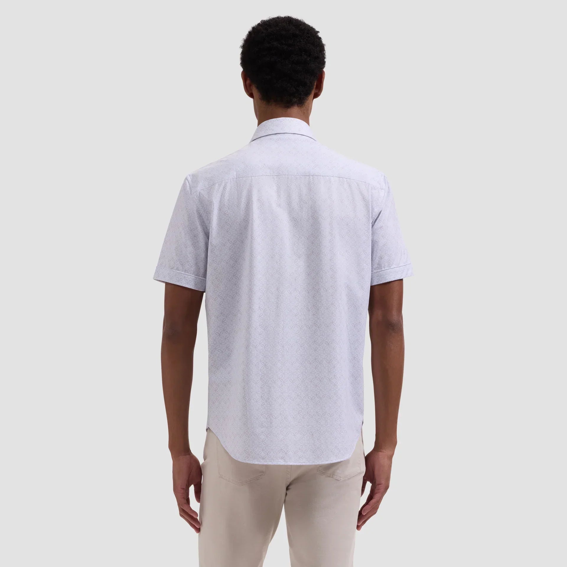 Miles OoohCotton¬Æ Geometric Short-Sleeve Shirt