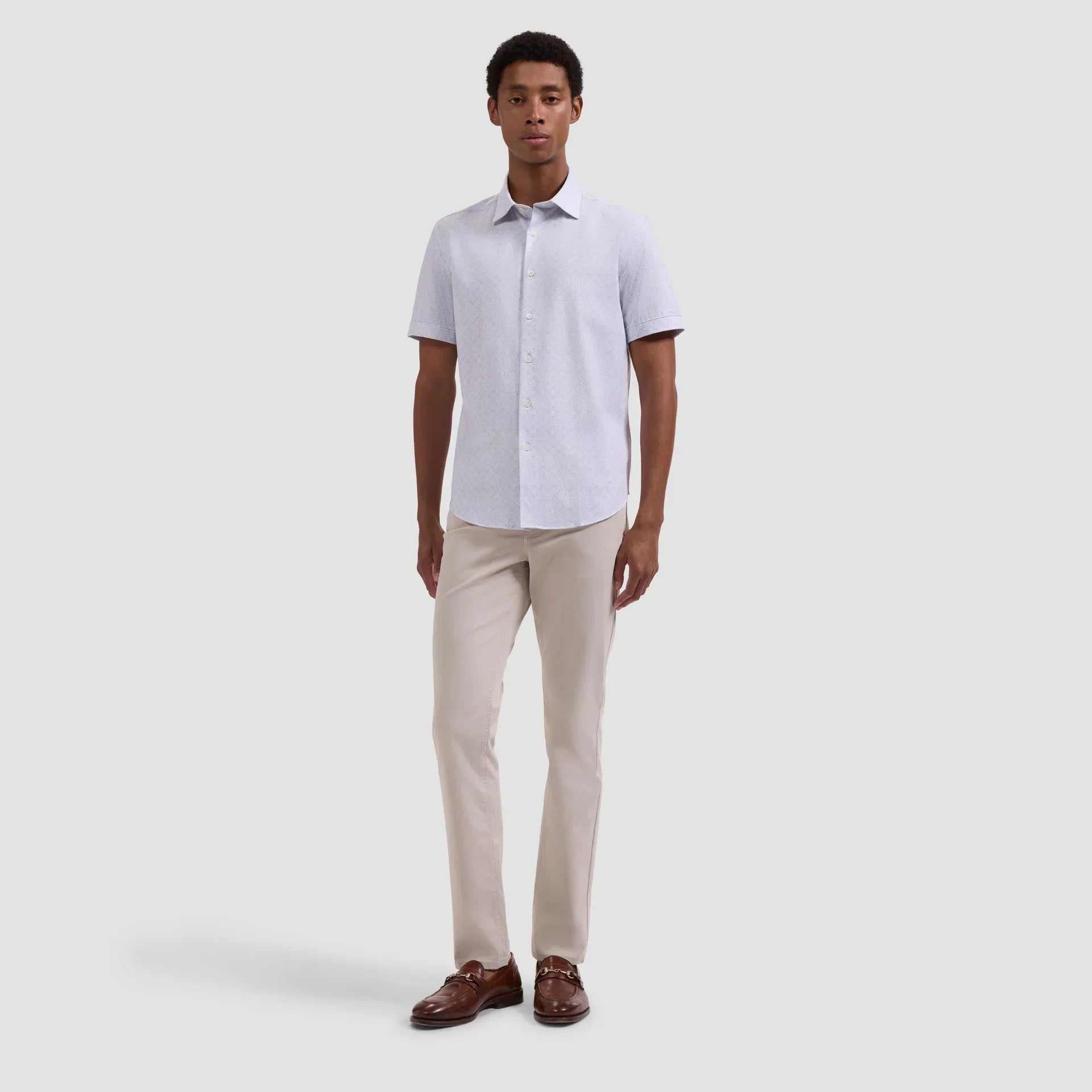 Miles OoohCotton¬Æ Geometric Short-Sleeve Shirt