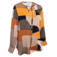 Abstract Print Blouse