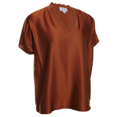 Satin Boxy Top