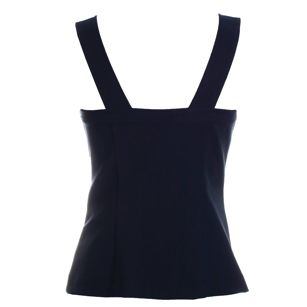 Fitted Peplum Zipper Top