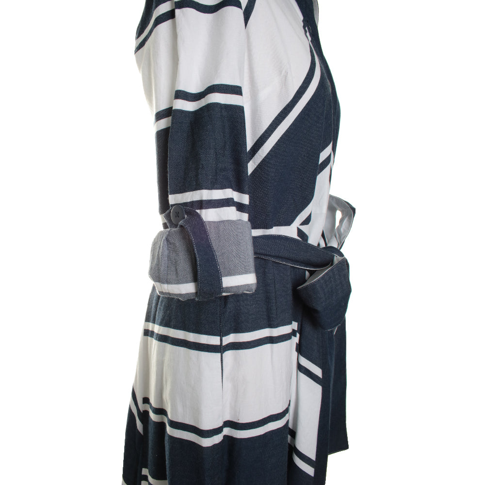 Casual Striped Maxi Dress