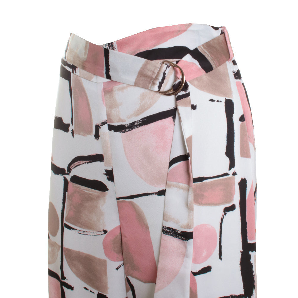 JR261198 Wide Leg Abstract Trouser