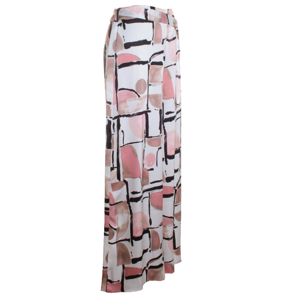 JR261198 Wide Leg Abstract Trouser