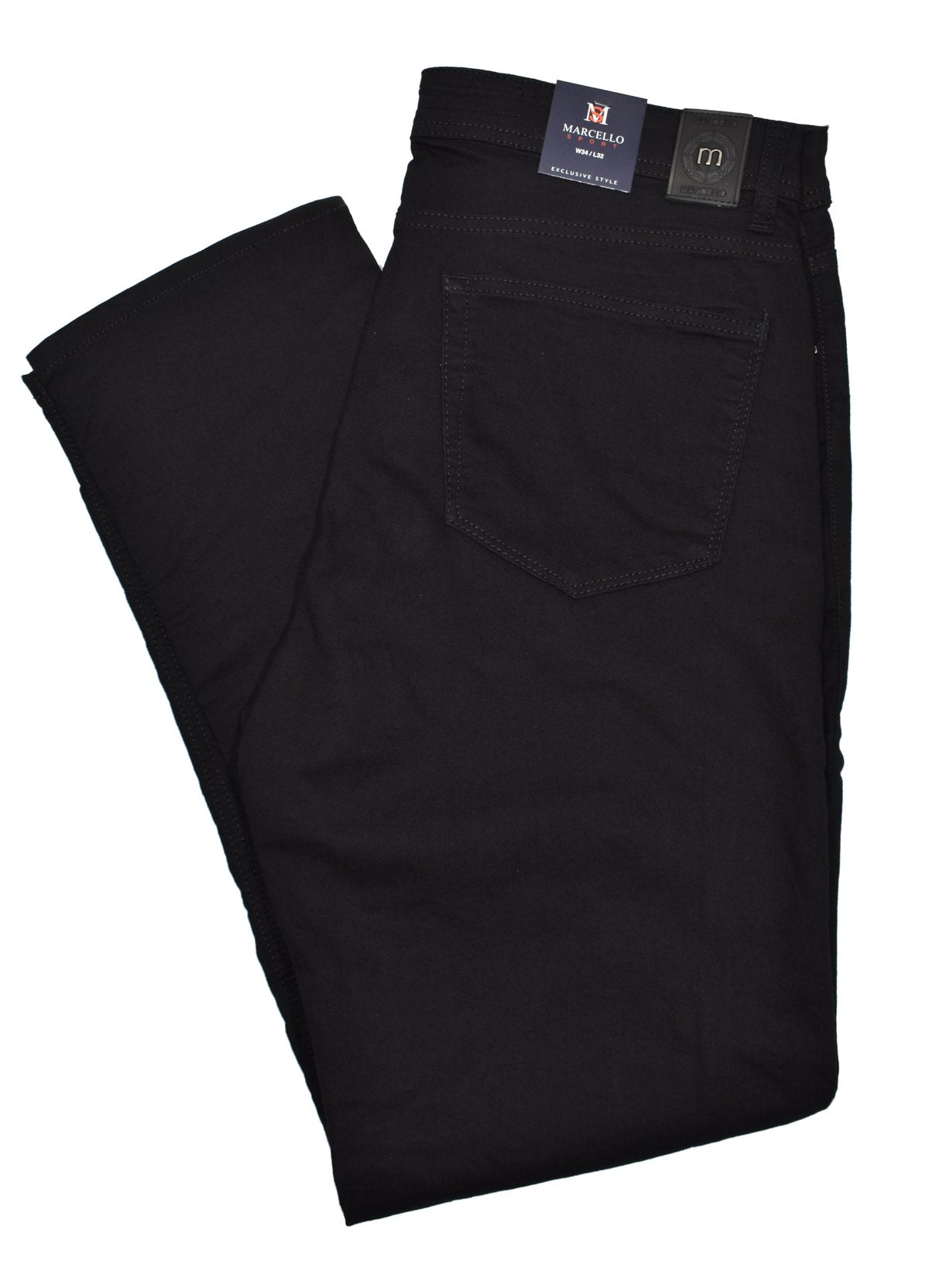 LP10 Black Marcello Light Stretch Pant