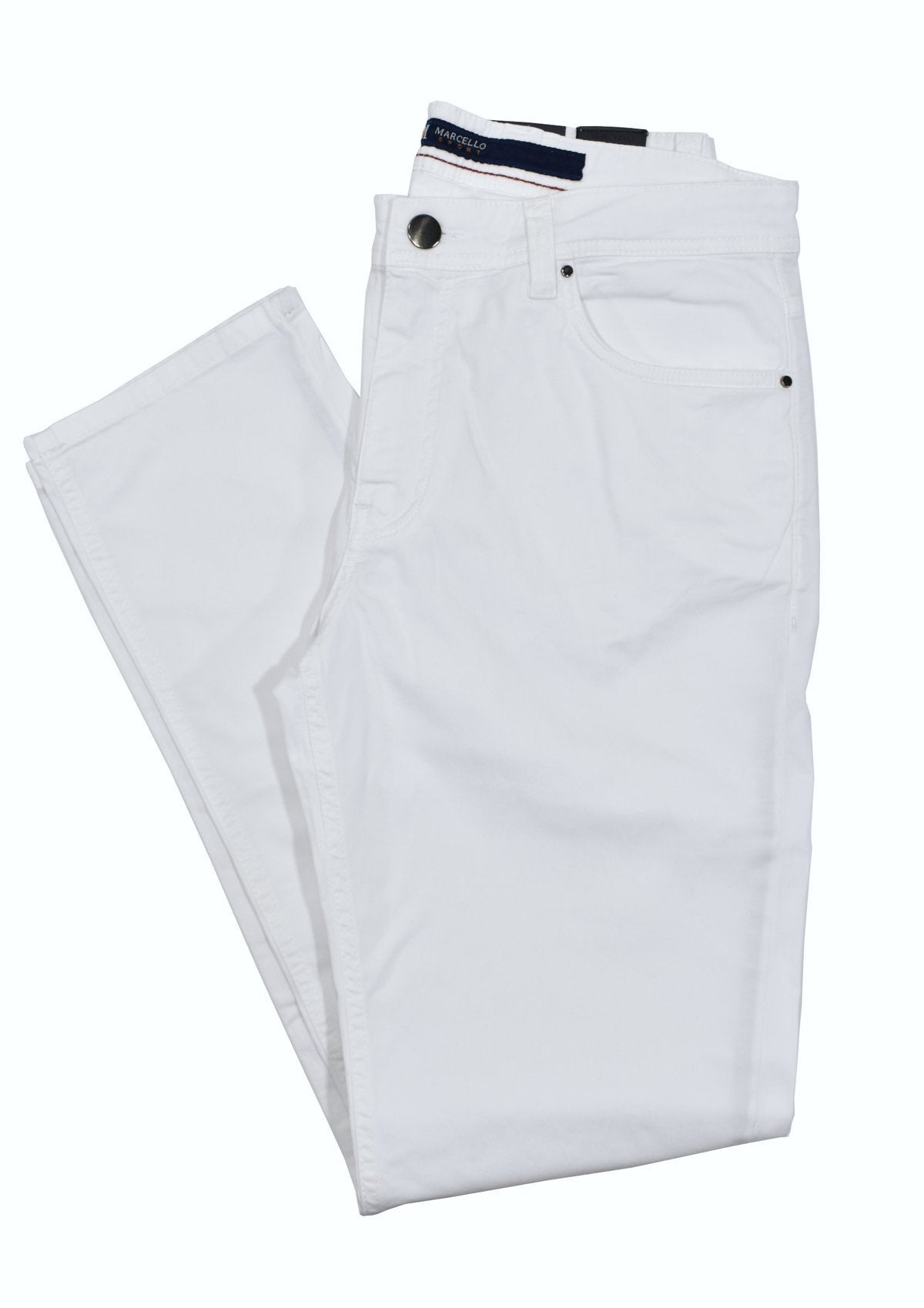 LP25 White Platinum Twill Stretch Pant
