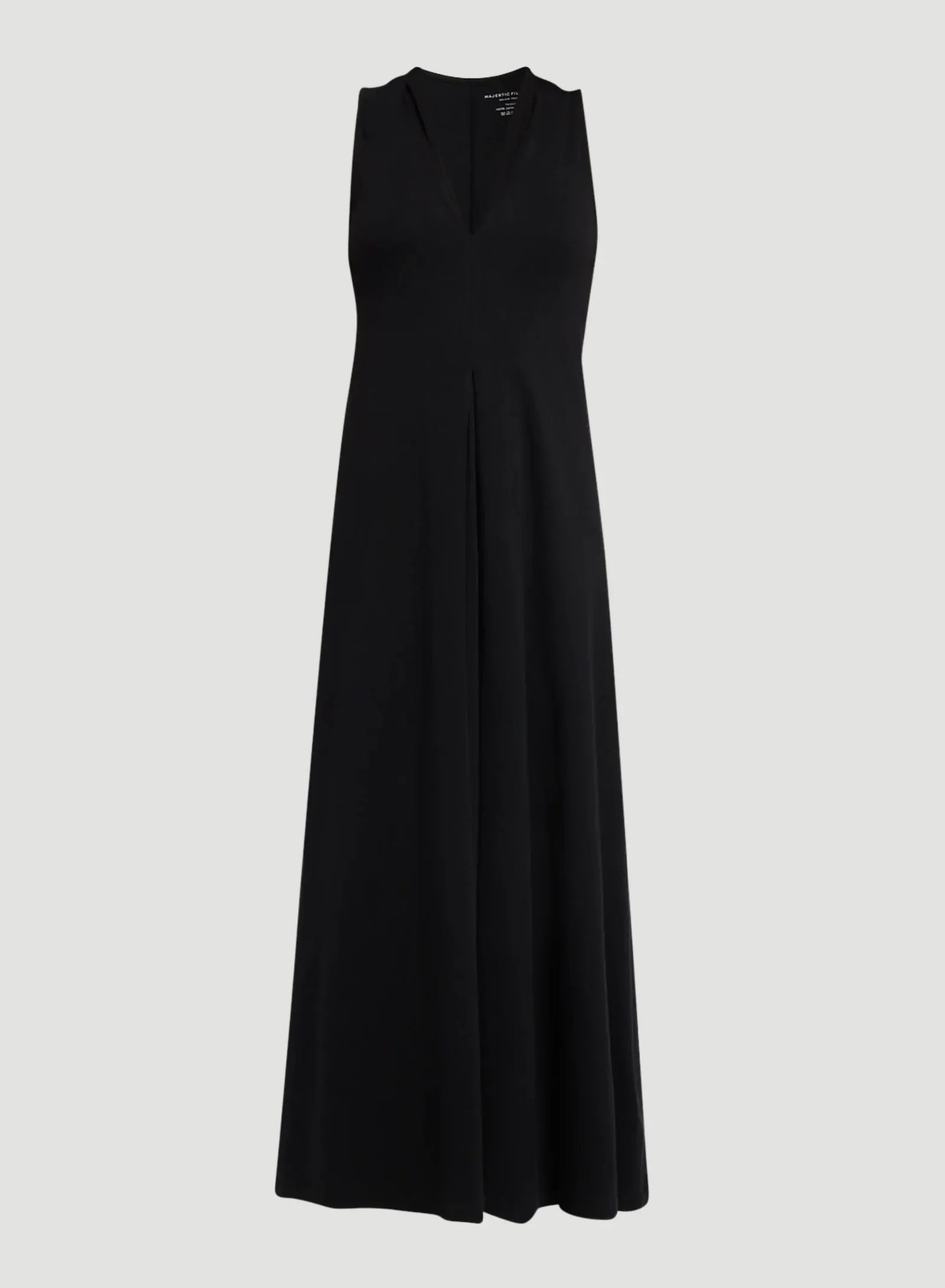 Suprima Cotton Interlock V-Neck Tank Maxi Dress