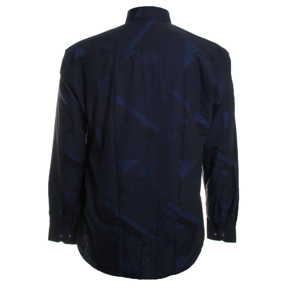 Fibonacci Dark Blue Shirt