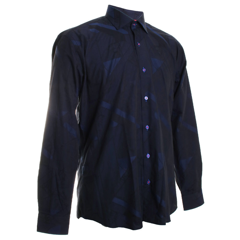 Fibonacci Dark Blue Shirt