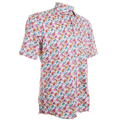 Galileo Floral Skull Dress Shirt