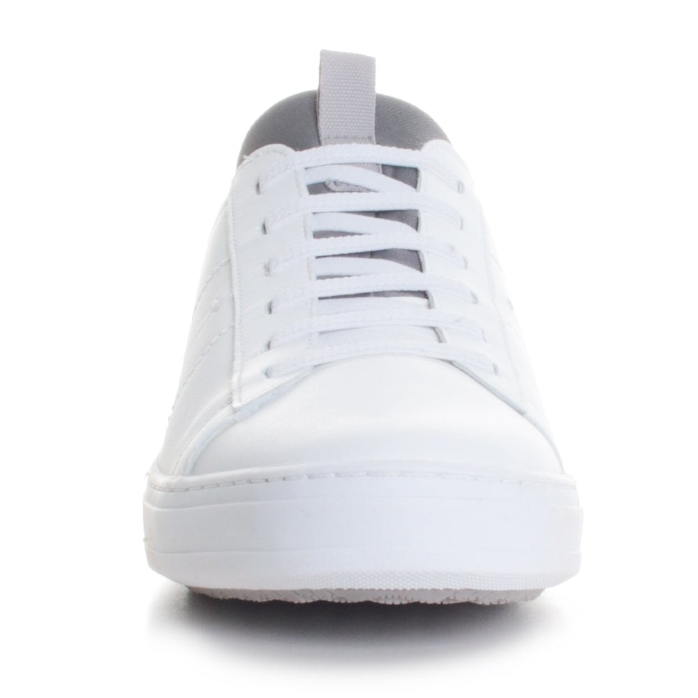 Cameron White Sheepskin Sneaker