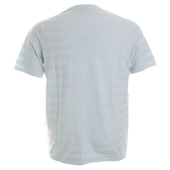 Textured Short Sleeve V Neck Tee