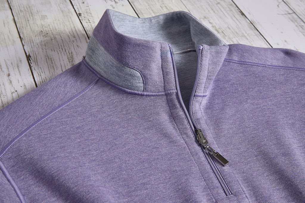 Textured Reversible 1/4 Zip