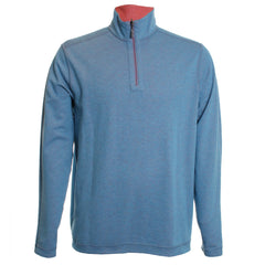 Melange Coral Reversible 1/4 Zip