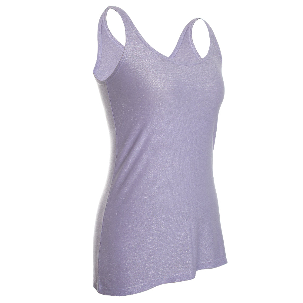 Metallic Jersey Tank