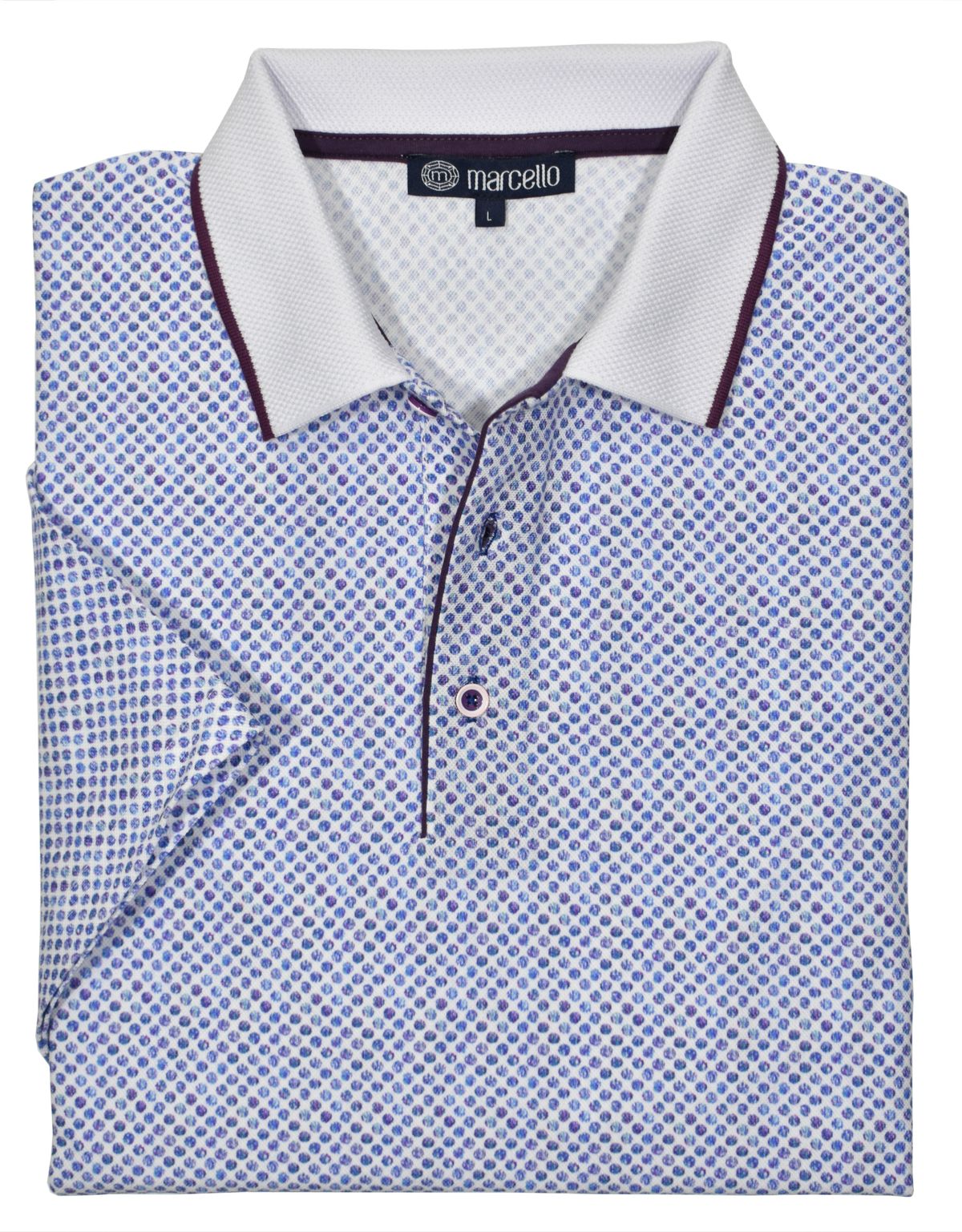 P213 Shaded Plum Polo