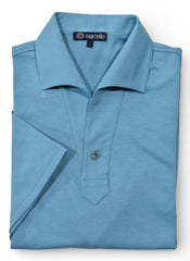 P230 One Piece Collar Mint Knit Polo