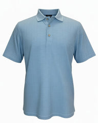P233 Turin Jacuard Polo Blue