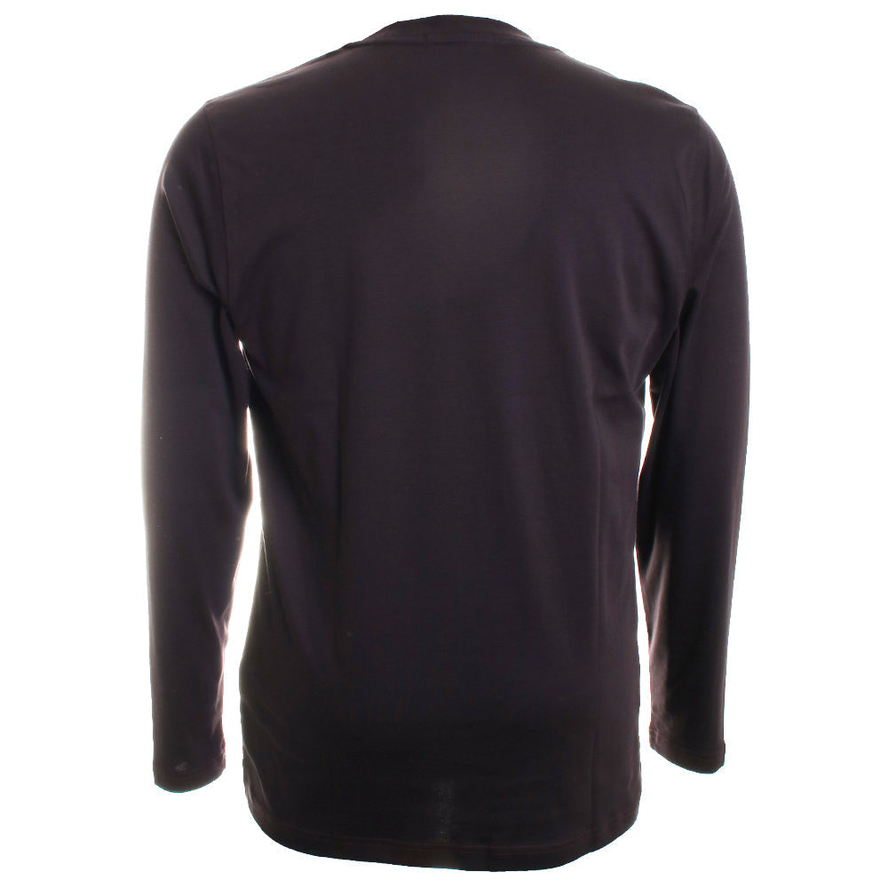Georgia Long Sleeve High Crew Neck Tee