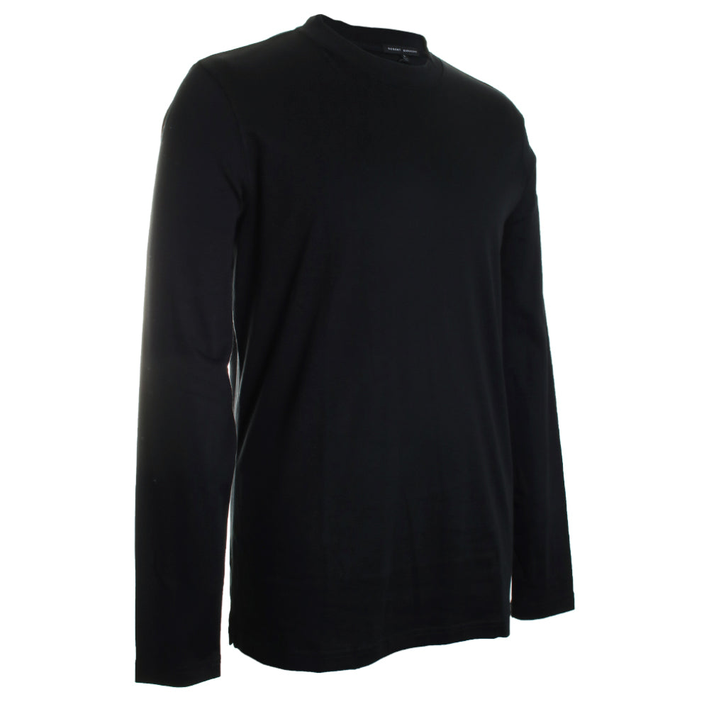 Georgia Long Sleeve High Crew Neck Tee