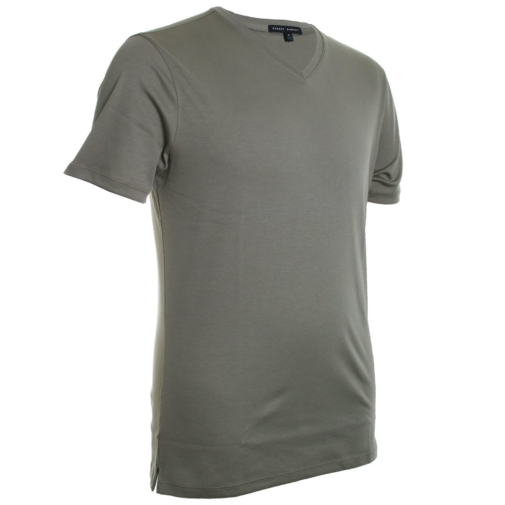 Georgia Short Sleeve V Neck Tee Shirt