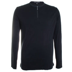 Georgia Long Sleeve Zip Henley