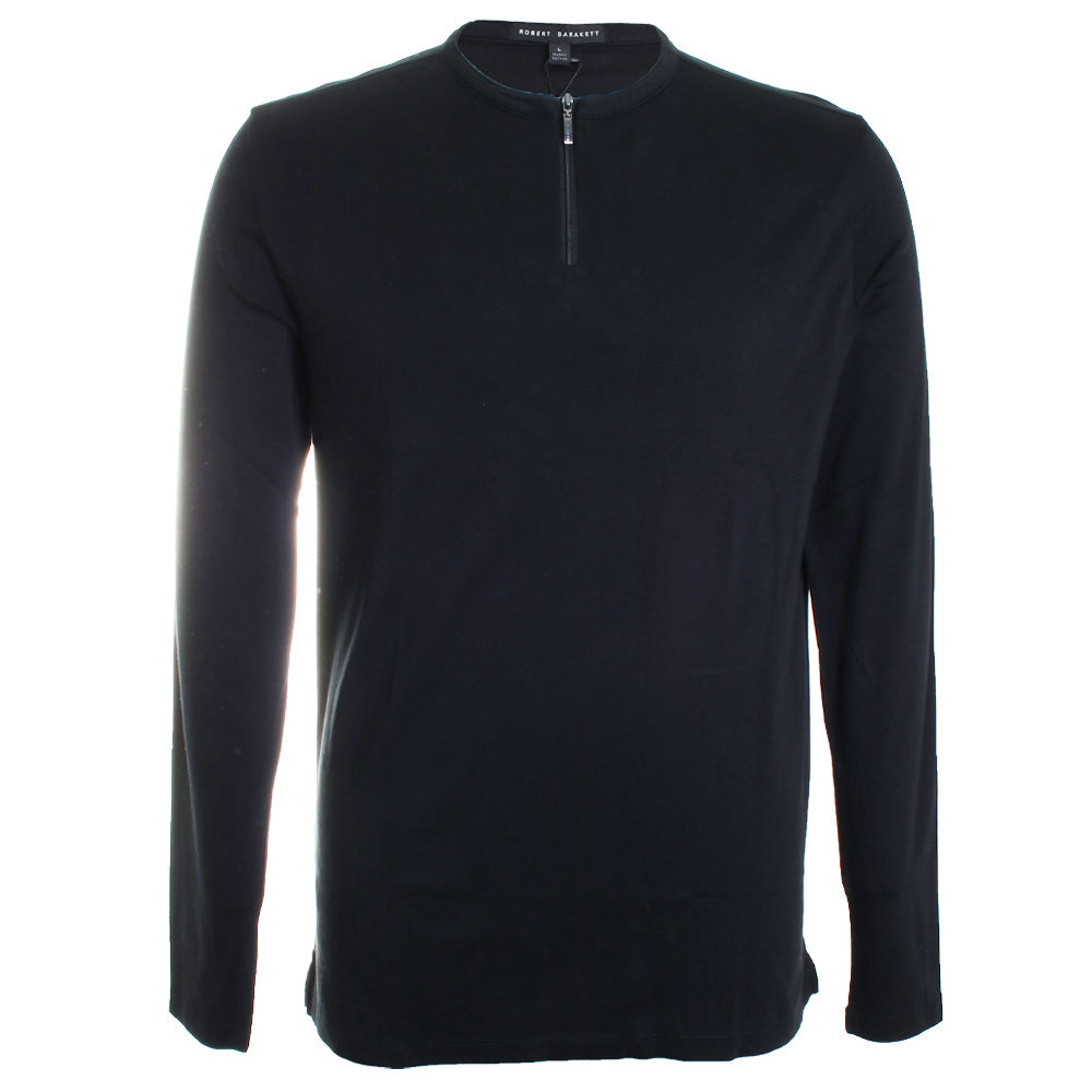 Georgia Long Sleeve Zip Henley
