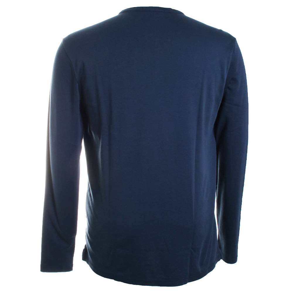 Georgia Long Sleeve Zip Henley