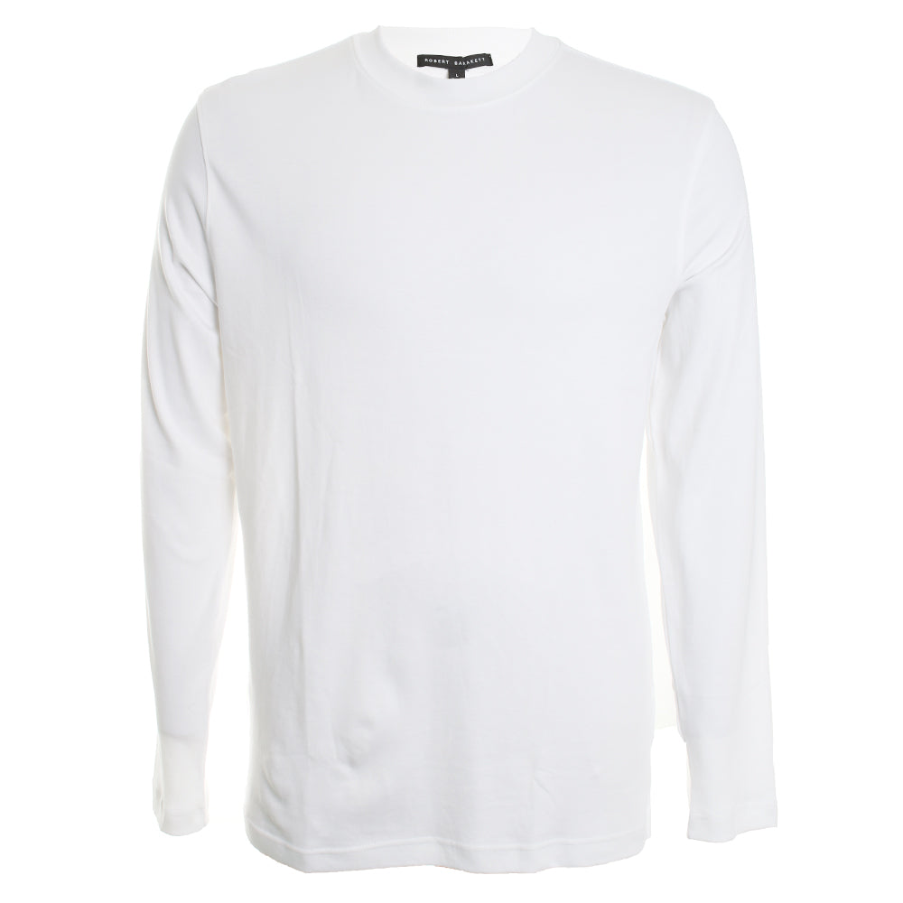 Long Sleeve High Crew Neck Tee