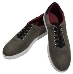 S135 Gray Linen Shoe