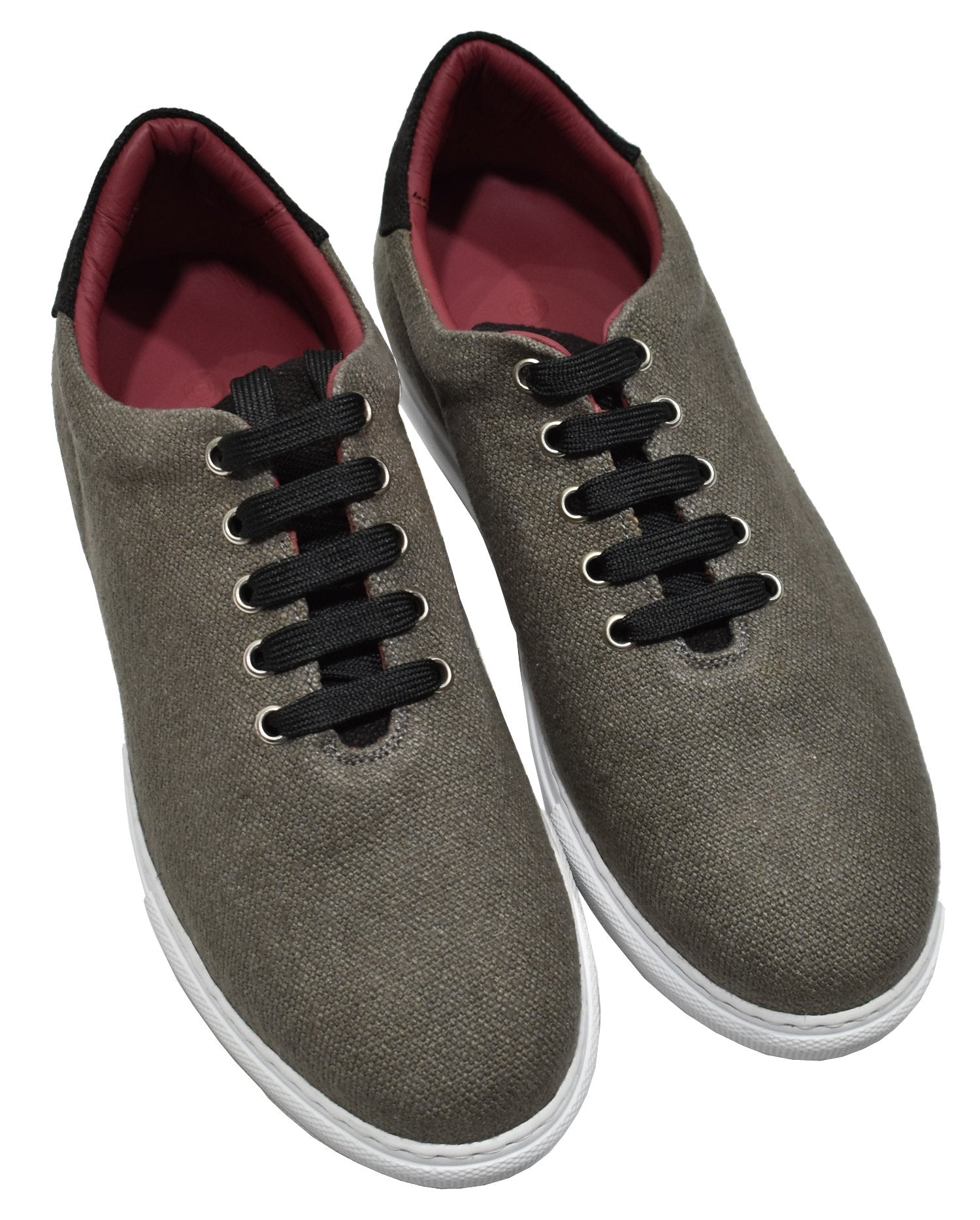 S135 Gray Linen Shoe