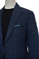 SC103 Marcello Italian Textured Plaid