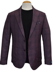 SC104 Marcello Italian Mauve Plaid