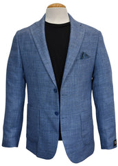 SC108 Marcello Italian Blue Weave