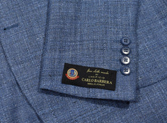 SC108 Marcello Italian Blue Weave